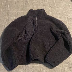 SOLD // Joy Lab quarter zip Sherpa quilted pullover